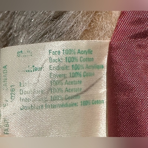 💗Vintage💗 Irving Posluns: Women’s Vintage Faux Fur Coat- Size 11-12 - Picture 9 of 14